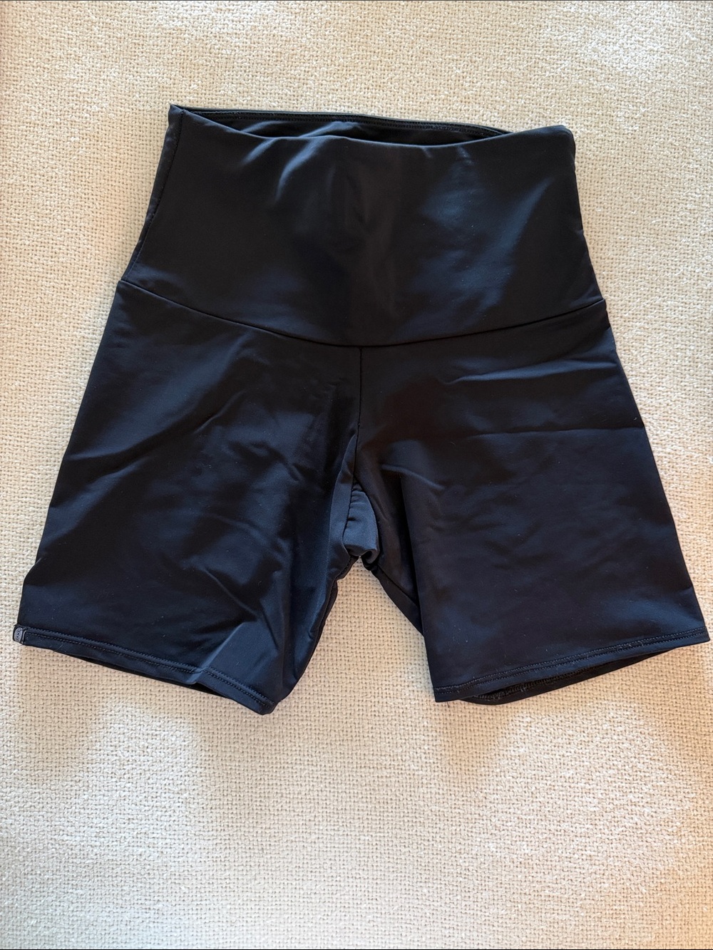 Onzie High-Rise Black Biker Shorts